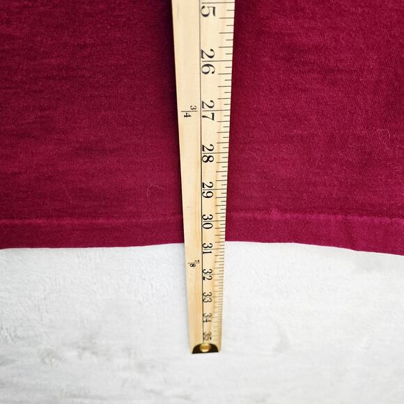 Vintage Heartland Apparel Oregon Shirt XL Red Deer Nature Puff Paint Aztec 90s - Picture 7 of 7